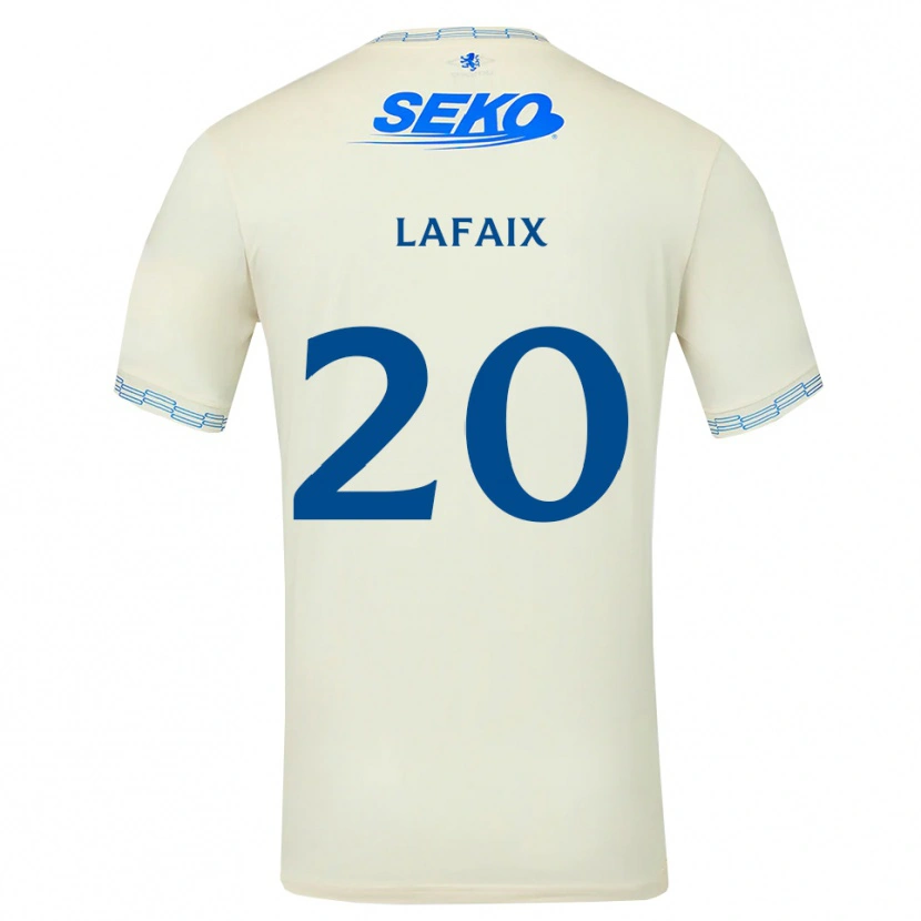 Danxen Damen Camille Lafaix #20 Tiefseeblau Weiß Auswärtstrikot Trikot 2026/27 T-Shirt