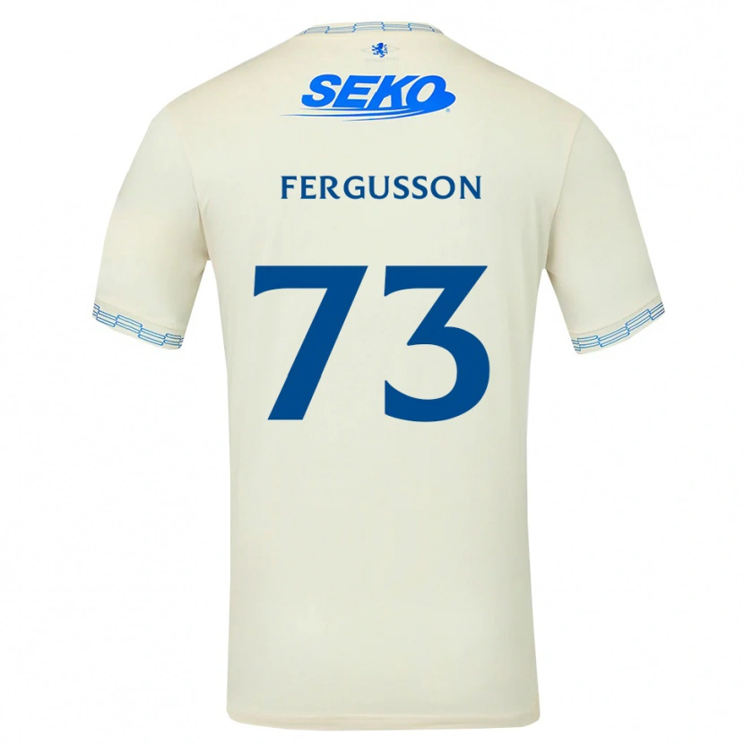Danxen Damen Coben Fergusson #73 Tiefseeblau Weiß Auswärtstrikot Trikot 2026/27 T-Shirt