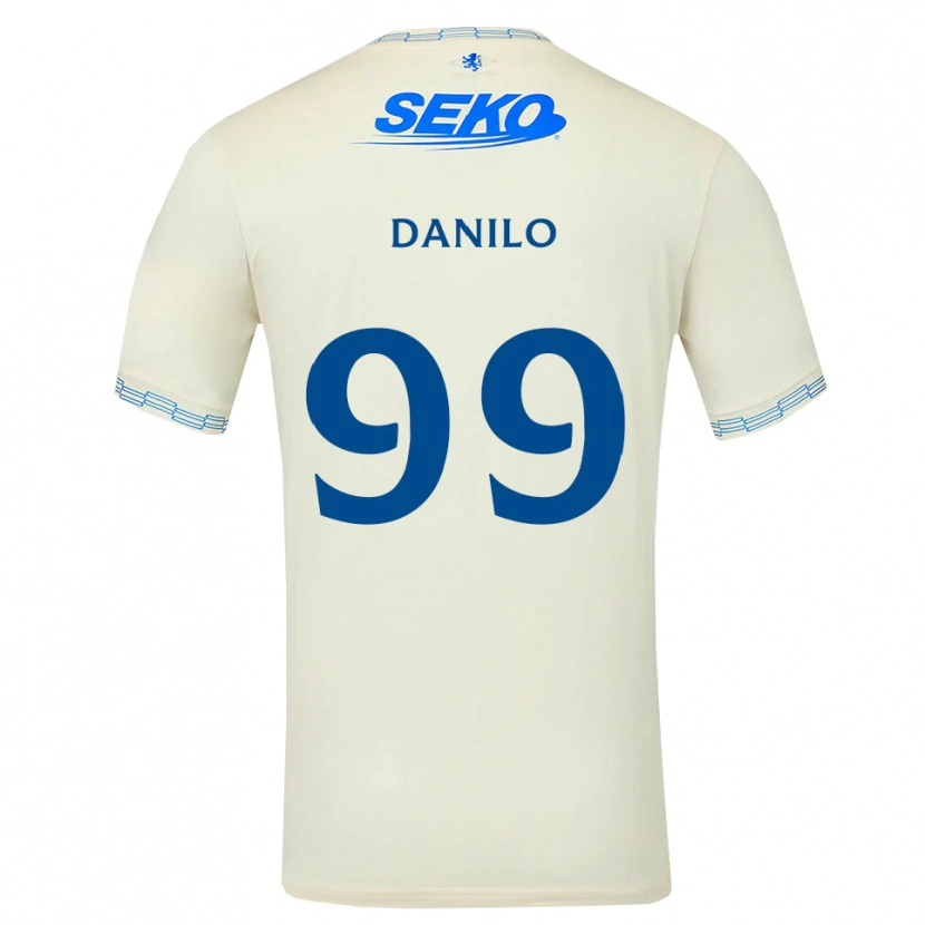 Danxen Damen Danilo #99 Tiefseeblau Weiß Auswärtstrikot Trikot 2026/27 T-Shirt