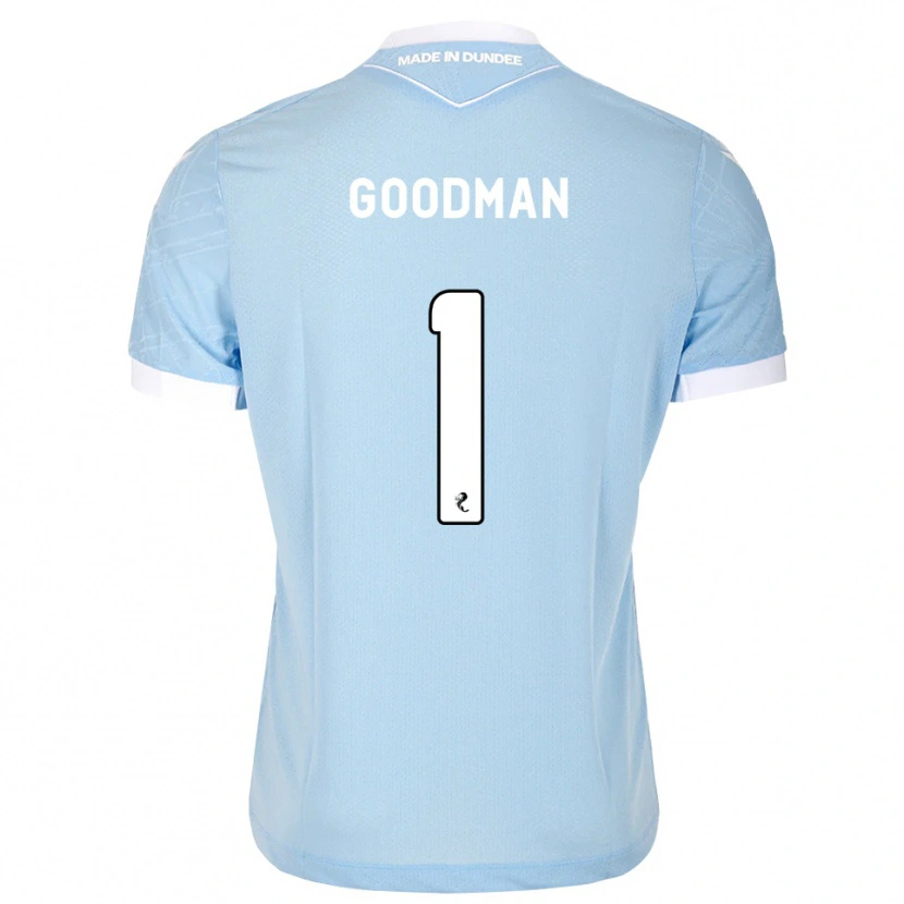 Danxen Damen Owen Goodman #1 Himmelblau Weiß Auswärtstrikot Trikot 2026/27 T-Shirt