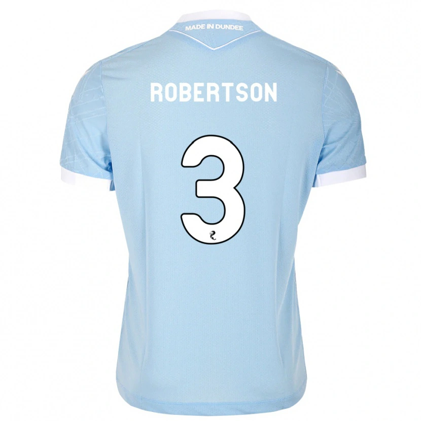 Danxen Damen Clark Robertson #3 Himmelblau Weiß Auswärtstrikot Trikot 2026/27 T-Shirt