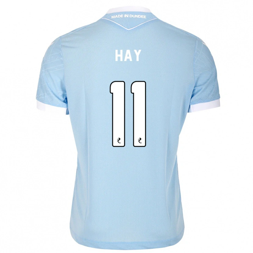 Danxen Damen Ashley Hay #11 Himmelblau Weiß Auswärtstrikot Trikot 2026/27 T-Shirt