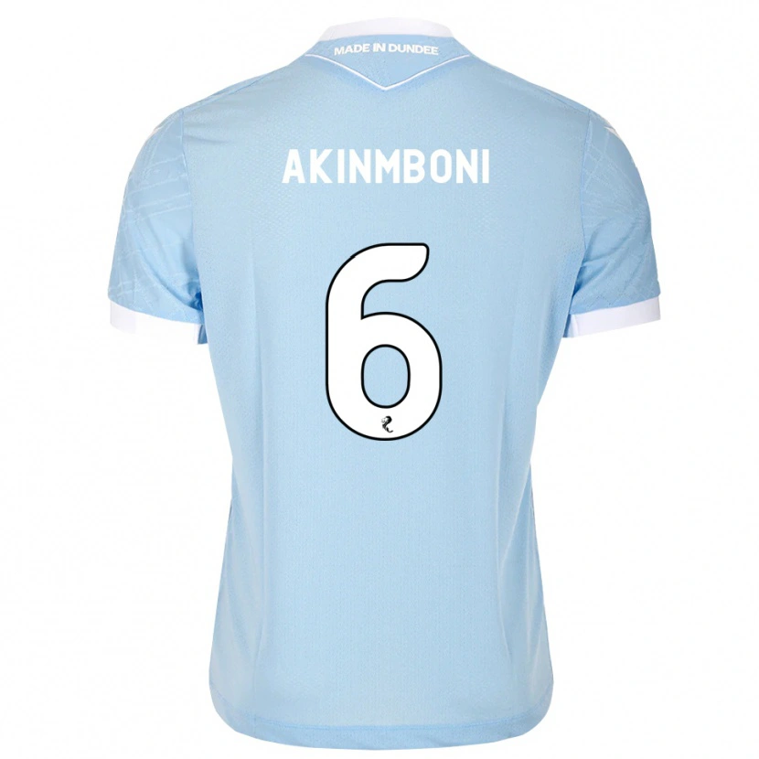 Danxen Damen Matai Akinmboni #6 Himmelblau Weiß Auswärtstrikot Trikot 2026/27 T-Shirt