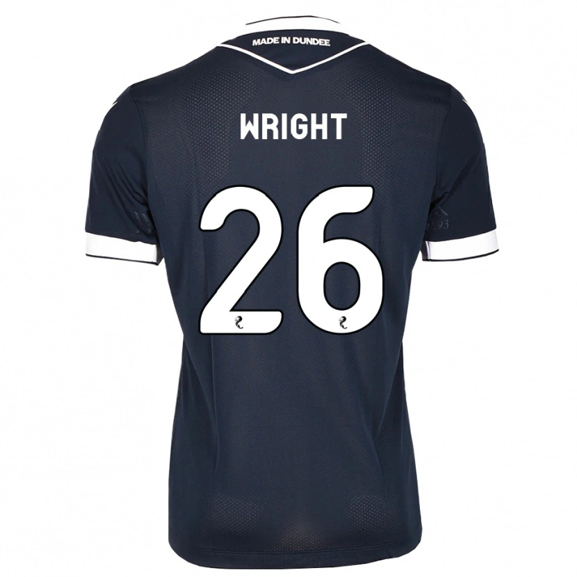 Danxen Damen Joe Wright #26 Mitternachtsblau Weiß Heimtrikot Trikot 2026/27 T-Shirt