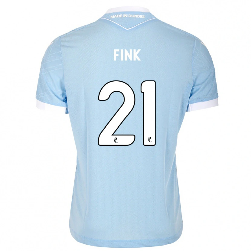 Danxen Damen Bradley Fink #21 Himmelblau Weiß Auswärtstrikot Trikot 2026/27 T-Shirt
