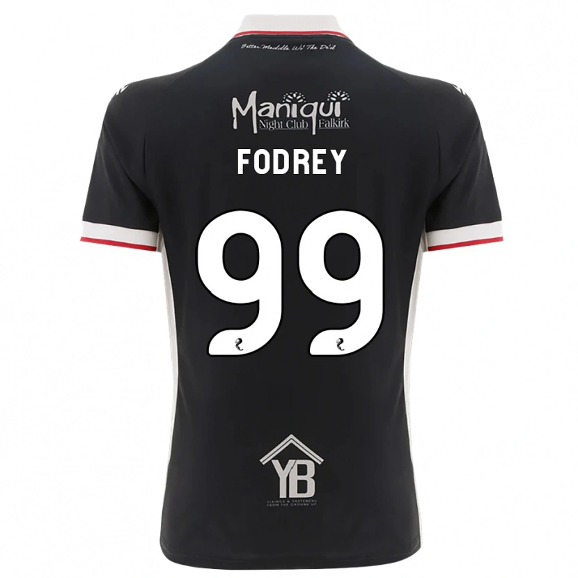 Danxen Kinder Cj Fodrey #99 Schwarz Weiß Rot Heimtrikot Trikot 2026/27 T-Shirt
