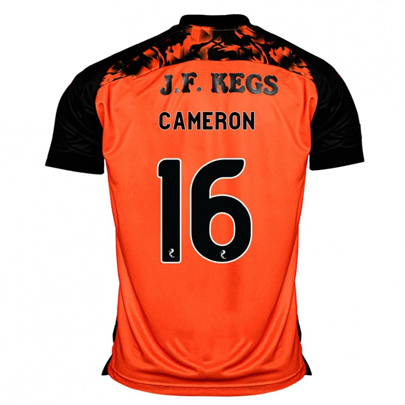Danxen Kinder Lyall Cameron #16 Orange Schwarz Weiß Heimtrikot Trikot 2026/27 T-Shirt