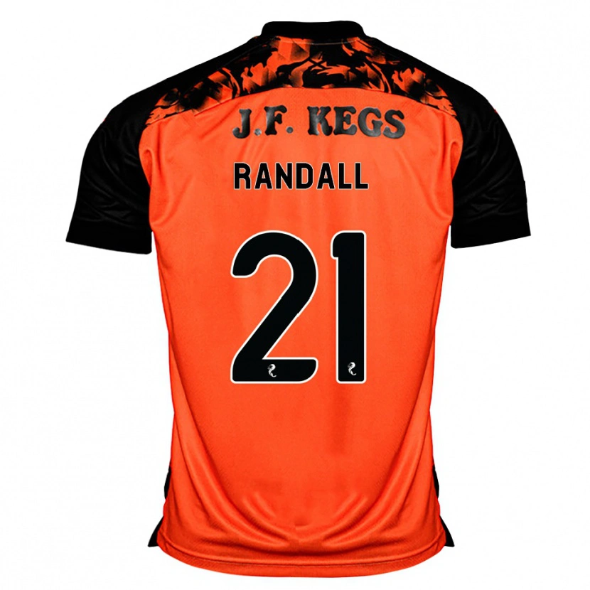 Danxen Kinder Jesse Randall #21 Orange Schwarz Weiß Heimtrikot Trikot 2026/27 T-Shirt