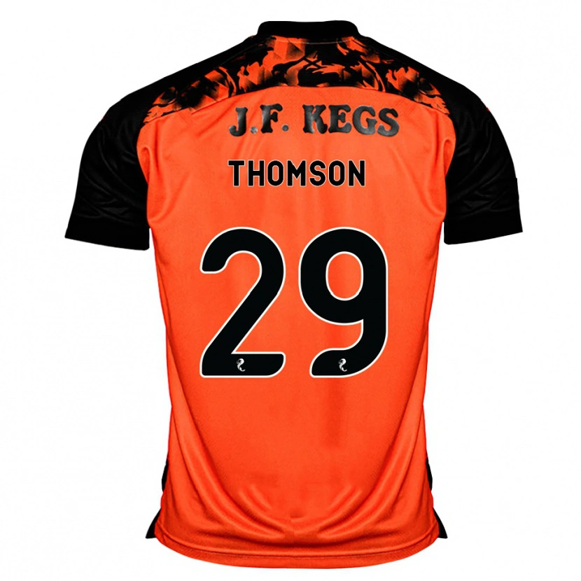 Danxen Kinder Miller Thomson #29 Orange Schwarz Weiß Heimtrikot Trikot 2026/27 T-Shirt