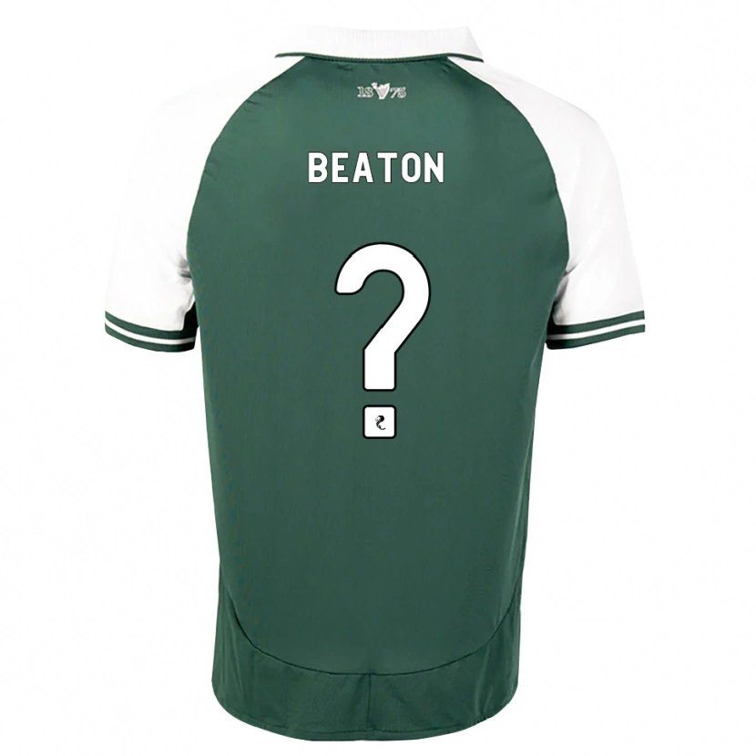 Danxen Kinder Christian Beaton #0 Seegrün Weiß Heimtrikot Trikot 2026/27 T-Shirt