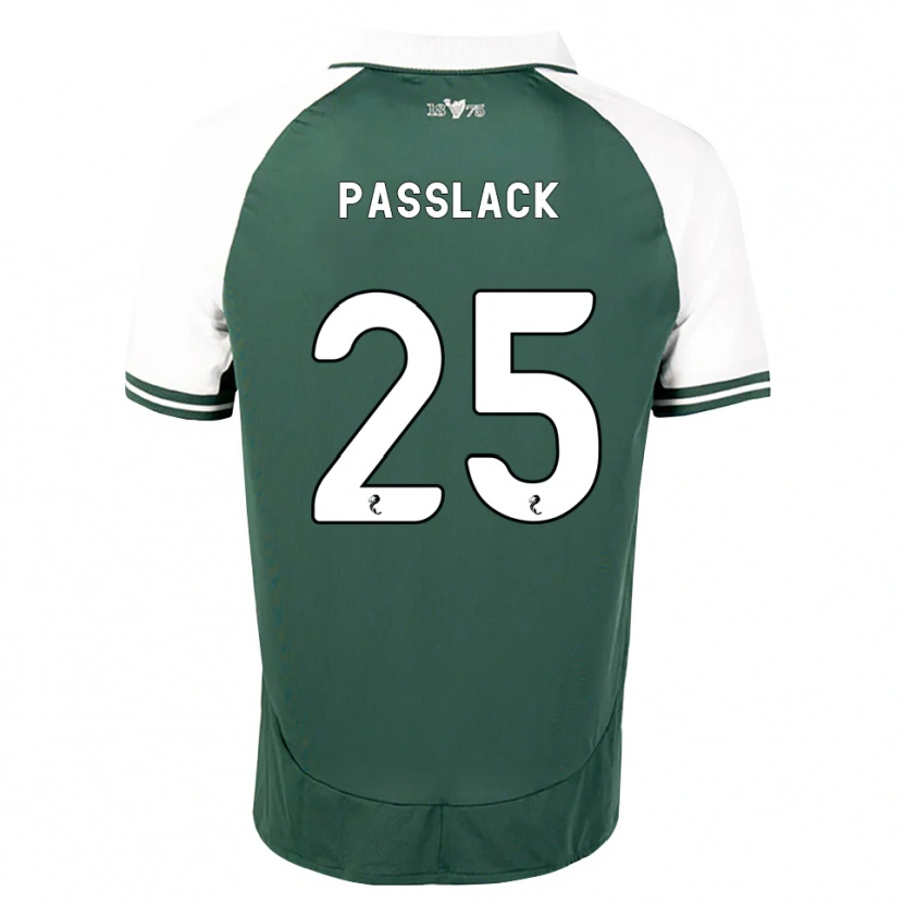 Danxen Kinder Felix Passlack #25 Seegrün Weiß Heimtrikot Trikot 2026/27 T-Shirt