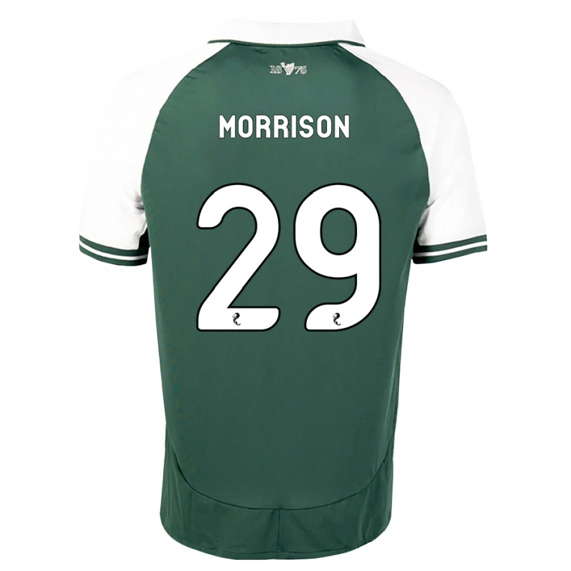 Danxen Kinder Kirsty Morrison #29 Seegrün Weiß Heimtrikot Trikot 2026/27 T-Shirt
