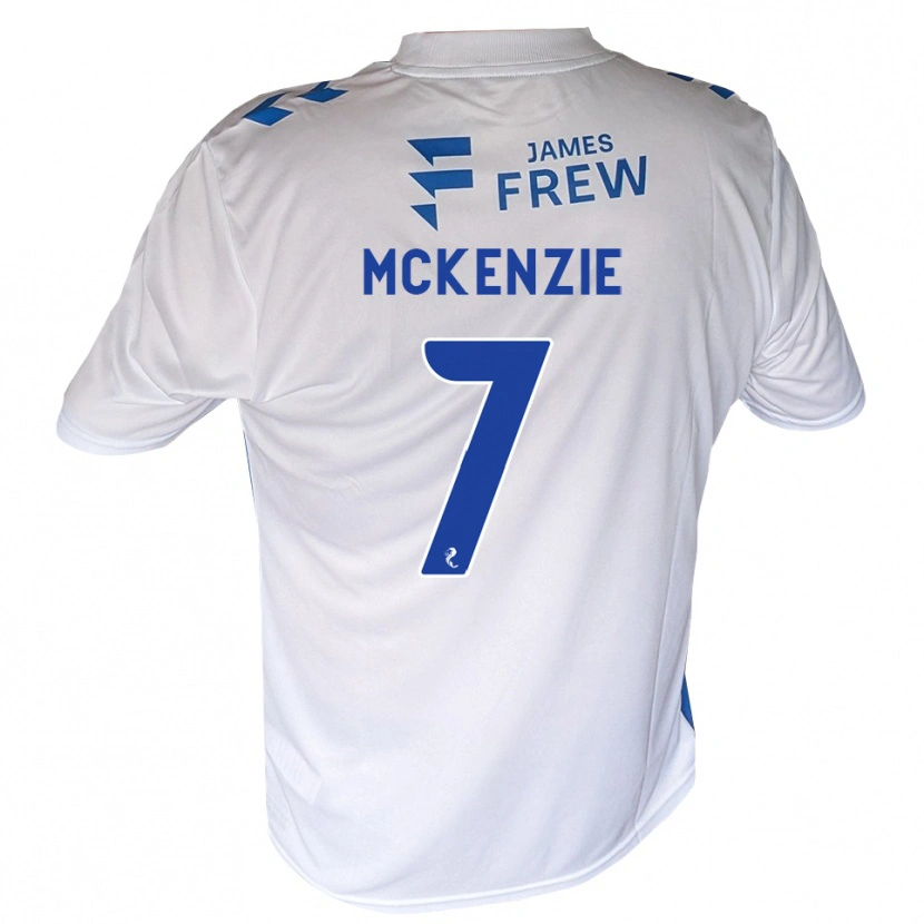 Danxen Kinder Rory Mckenzie #7 Königsblau Weiß Heimtrikot Trikot 2026/27 T-Shirt