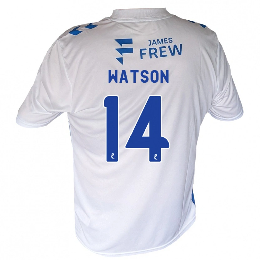 Danxen Kinder Craig Watson #14 Königsblau Weiß Heimtrikot Trikot 2026/27 T-Shirt