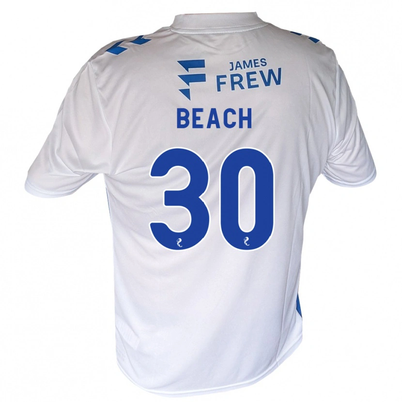 Danxen Kinder Eddie Beach #30 Königsblau Weiß Heimtrikot Trikot 2026/27 T-Shirt