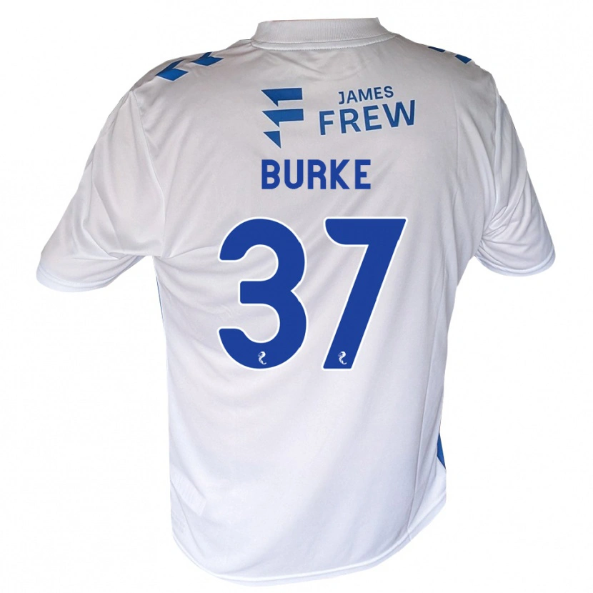 Danxen Kinder Cole Burke #37 Königsblau Weiß Heimtrikot Trikot 2026/27 T-Shirt