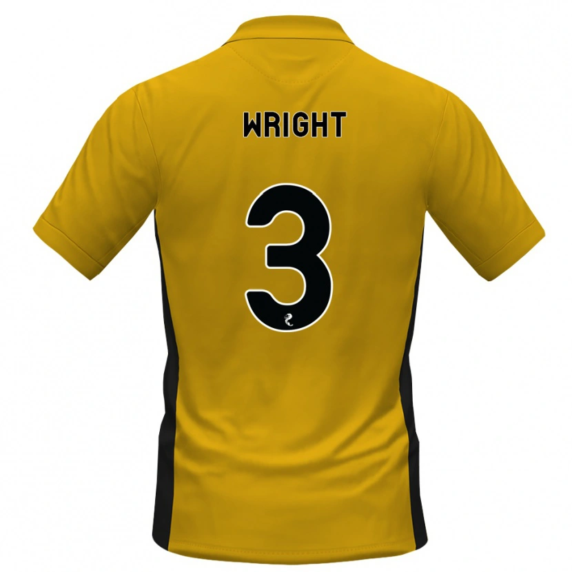 Danxen Kinder Duncan Wright #3 Orange Schwarz Heimtrikot Trikot 2026/27 T-Shirt