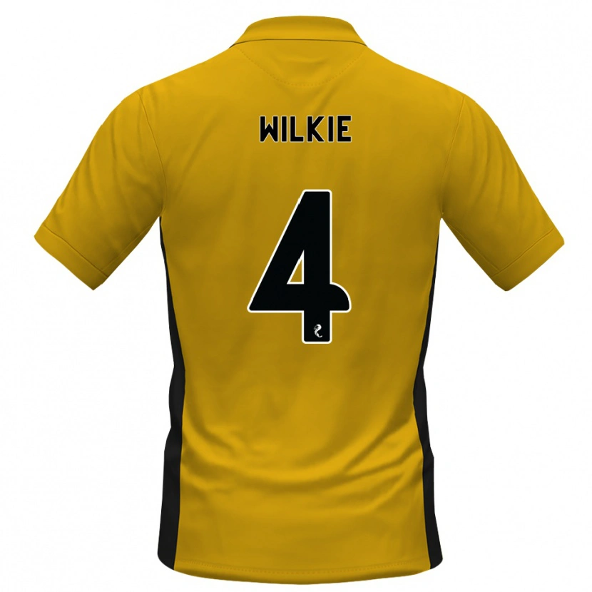Danxen Kinder Jack Wilkie #4 Orange Schwarz Heimtrikot Trikot 2026/27 T-Shirt