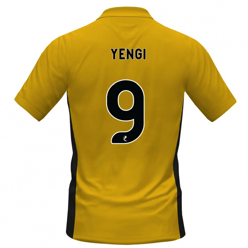 Danxen Kinder Tete Yengi #9 Orange Schwarz Heimtrikot Trikot 2026/27 T-Shirt