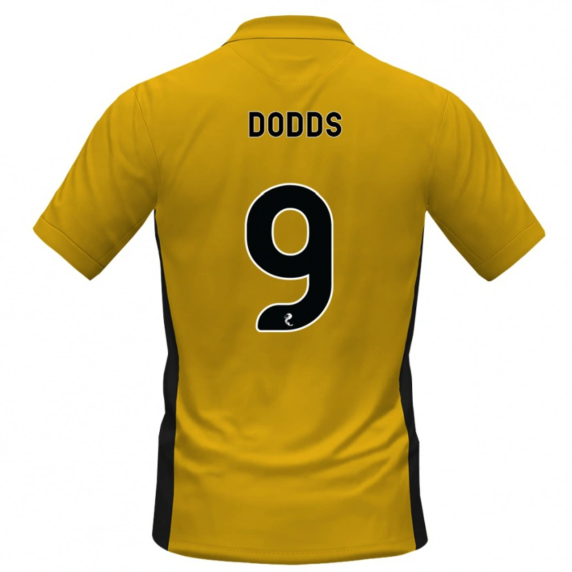 Danxen Kinder Jen Dodds #9 Orange Schwarz Heimtrikot Trikot 2026/27 T-Shirt