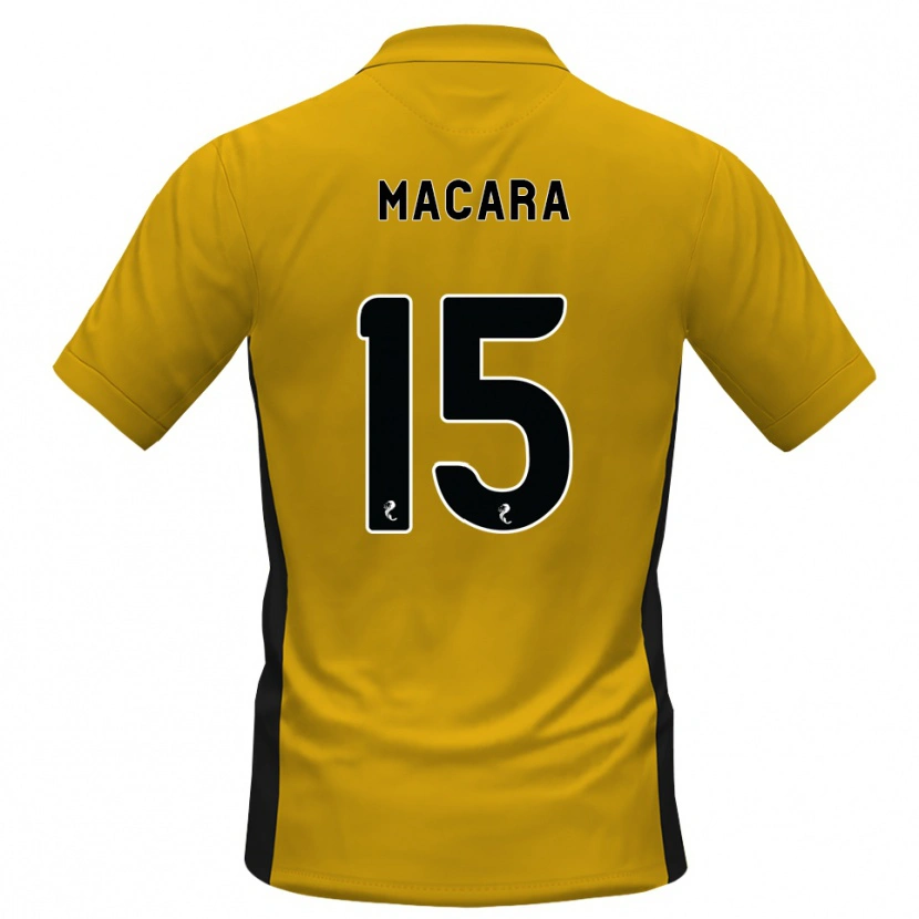 Danxen Kinder Elise Macara #15 Orange Schwarz Heimtrikot Trikot 2026/27 T-Shirt