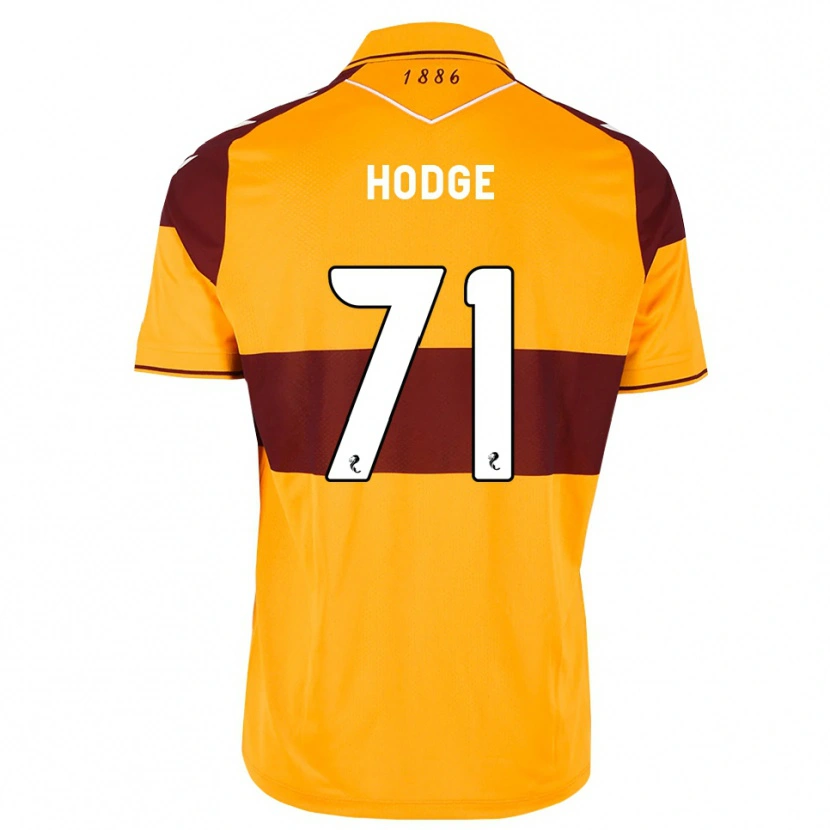 Danxen Kinder Joe Hodge #71 Maroon Orange Heimtrikot Trikot 2026/27 T-Shirt