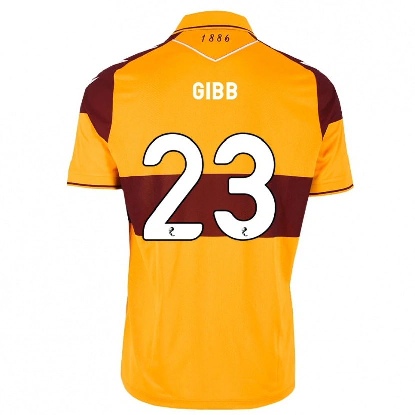 Danxen Kinder Sarah Gibb #23 Maroon Orange Heimtrikot Trikot 2026/27 T-Shirt