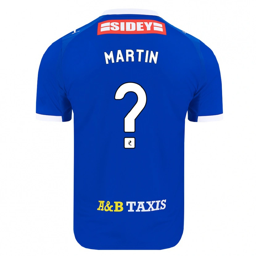 Danxen Kinder Ethan Martin #0 Blau Rot Gelb Heimtrikot Trikot 2026/27 T-Shirt