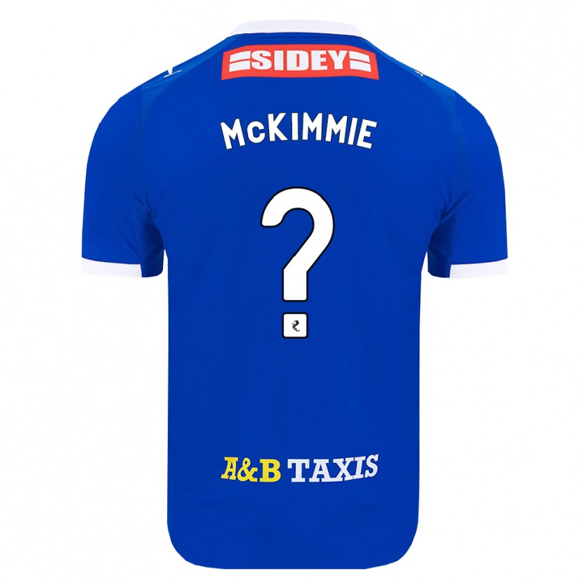 Danxen Kinder Lucas Mckimmie #0 Blau Rot Gelb Heimtrikot Trikot 2026/27 T-Shirt