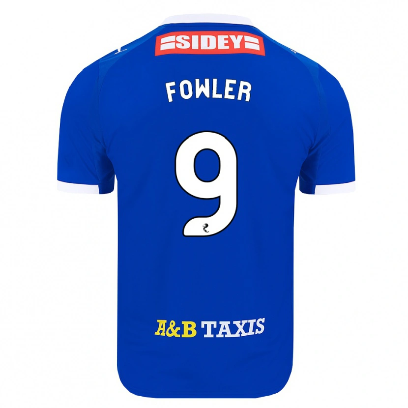 Danxen Kinder Josh Fowler #9 Blau Rot Gelb Heimtrikot Trikot 2026/27 T-Shirt