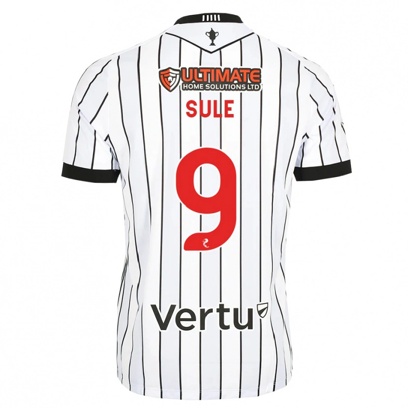 Danxen Kinder Eseosa Sule #9 Weiß Schwarz Rot Heimtrikot Trikot 2026/27 T-Shirt