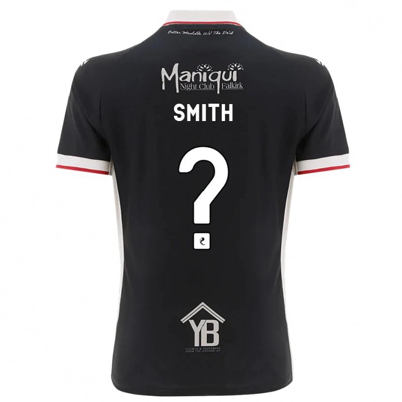 Danxen Kinder Mhairi Smith #0 Schwarz Weiß Rot Heimtrikot Trikot 2026/27 T-Shirt