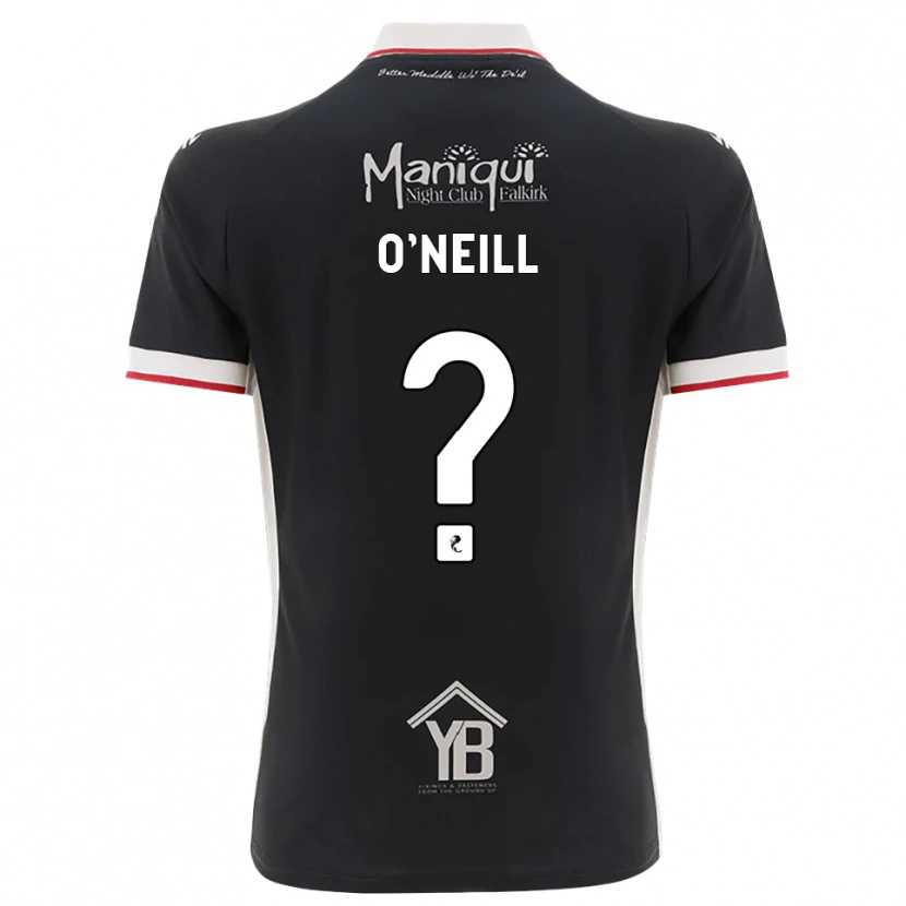 Danxen Kinder Robyn O'neill #0 Schwarz Weiß Rot Heimtrikot Trikot 2026/27 T-Shirt