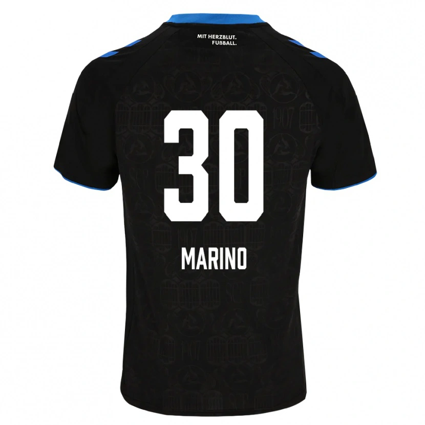 Danxen Kinder Stefano Marino #30 Schwarz Weiß Rot Heimtrikot Trikot 2026/27 T-Shirt
