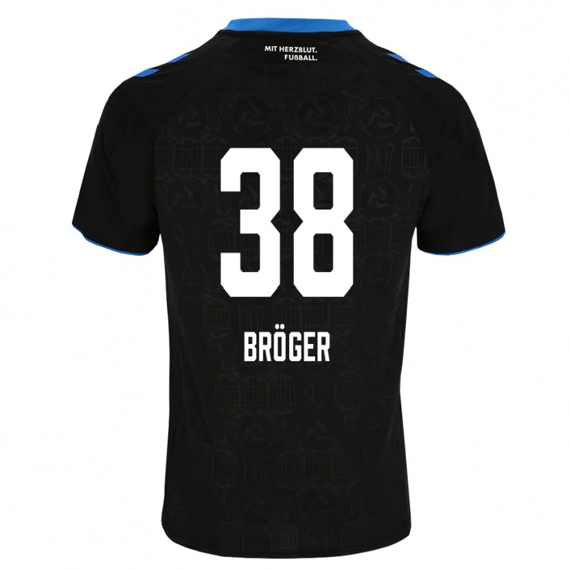 Danxen Kinder Bennit Bröger #38 Schwarz Weiß Rot Heimtrikot Trikot 2026/27 T-Shirt