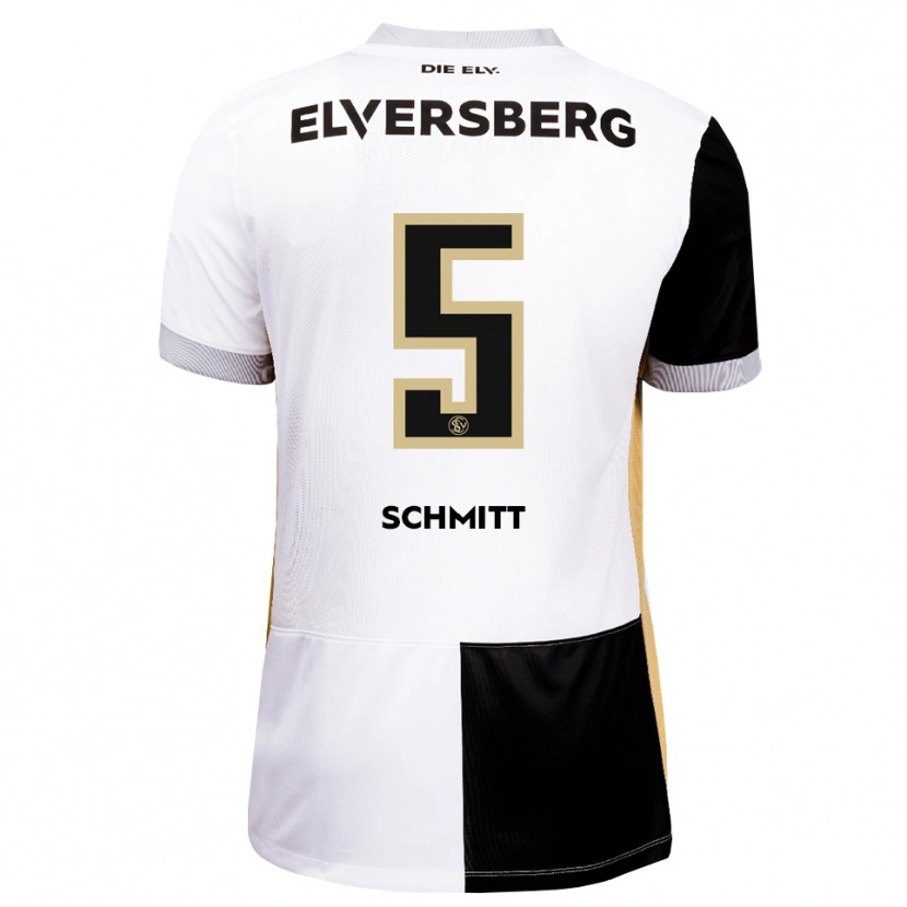 Danxen Kinder Leon Schmitt #5 Schwarz Weiß Braun Heimtrikot Trikot 2026/27 T-Shirt