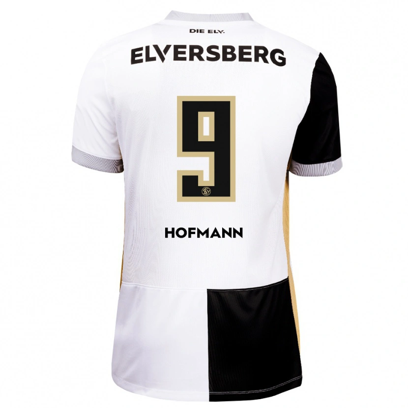 Danxen Kinder Danny Hofmann #9 Schwarz Weiß Braun Heimtrikot Trikot 2026/27 T-Shirt