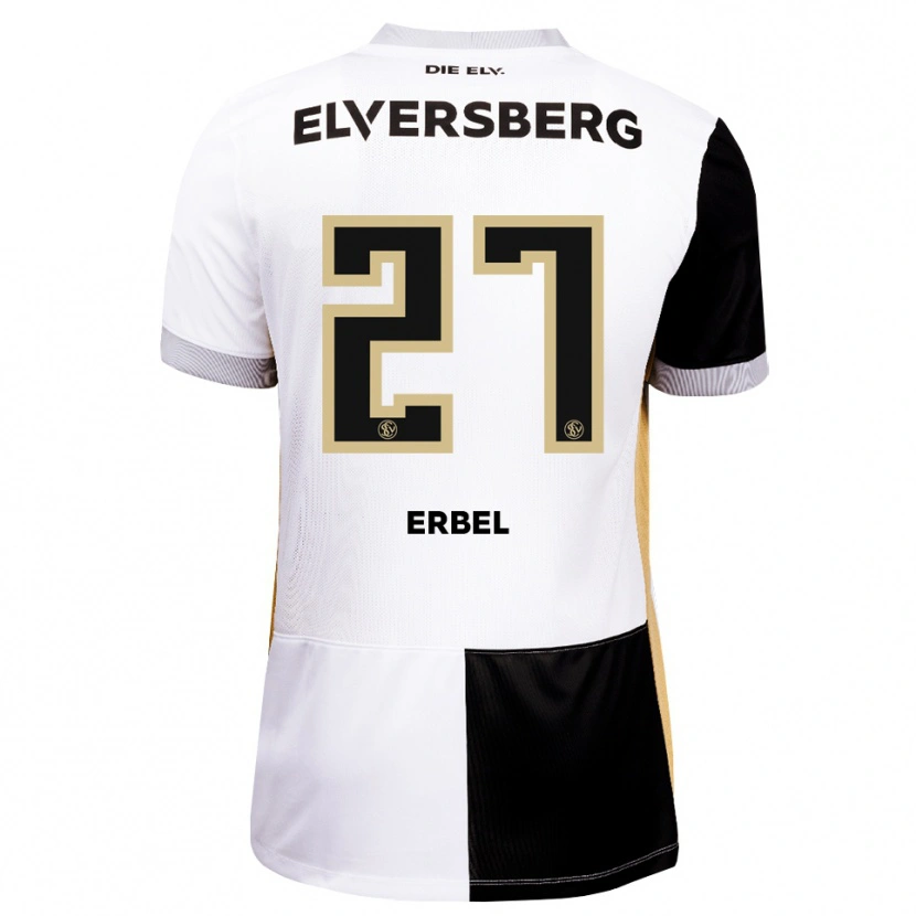 Danxen Kinder Felix Erbel #27 Schwarz Weiß Braun Heimtrikot Trikot 2026/27 T-Shirt