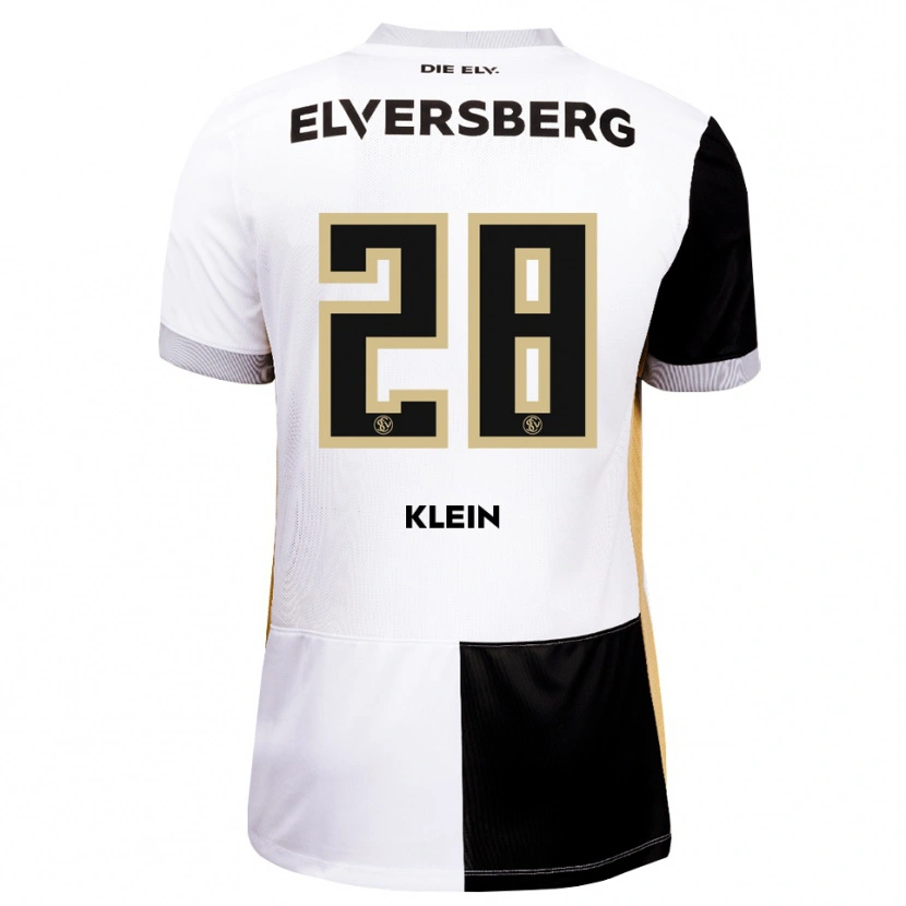 Danxen Kinder Noah Klein #28 Schwarz Weiß Braun Heimtrikot Trikot 2026/27 T-Shirt