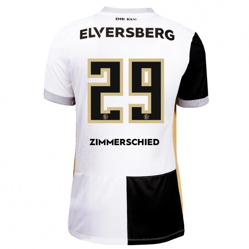 Danxen Kinder Tom Zimmerschied #29 Schwarz Weiß Braun Heimtrikot Trikot 2026/27 T-Shirt