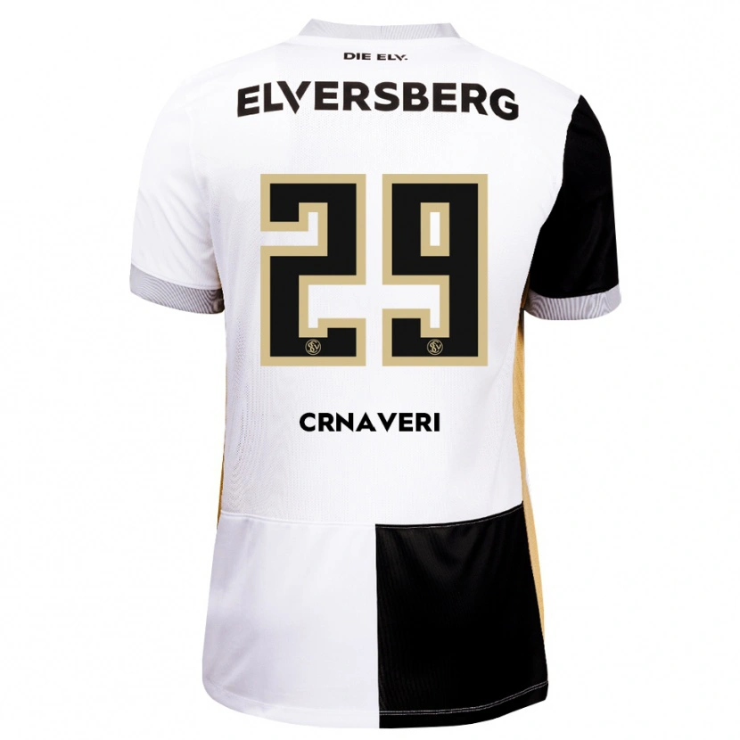 Danxen Kinder Laureta Crnaveri #29 Schwarz Weiß Braun Heimtrikot Trikot 2026/27 T-Shirt