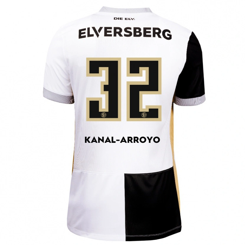 Danxen Kinder Sullyvan Kanal-Arroyo #32 Schwarz Weiß Braun Heimtrikot Trikot 2026/27 T-Shirt