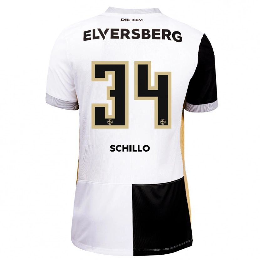 Danxen Kinder Hannah Schillo #34 Schwarz Weiß Braun Heimtrikot Trikot 2026/27 T-Shirt