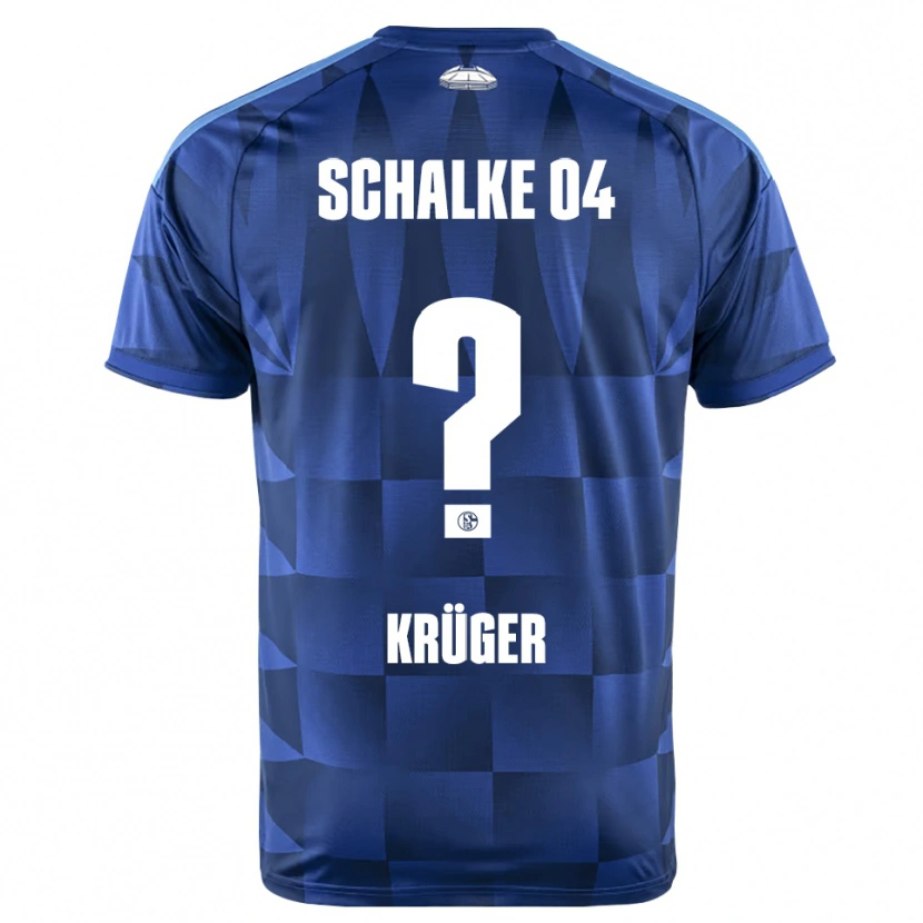 Danxen Kinder Tom Krüger #0 Dunkelblau Gelb Weiß Heimtrikot Trikot 2026/27 T-Shirt