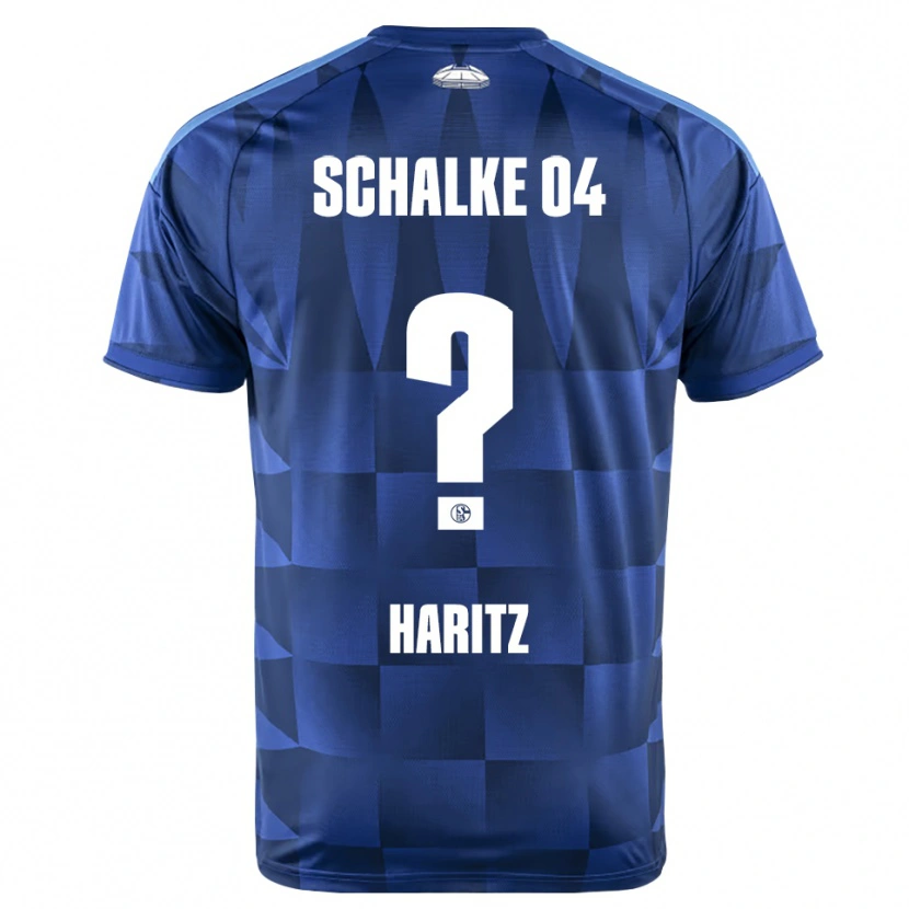 Danxen Kinder Sam Haritz #0 Dunkelblau Gelb Weiß Heimtrikot Trikot 2026/27 T-Shirt