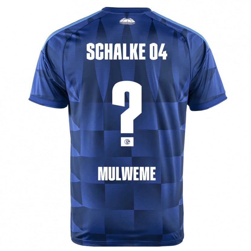 Danxen Kinder Blessing Mulweme #0 Dunkelblau Gelb Weiß Heimtrikot Trikot 2026/27 T-Shirt