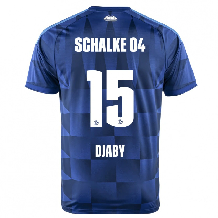 Danxen Kinder Bissara Djaby #15 Dunkelblau Gelb Weiß Heimtrikot Trikot 2026/27 T-Shirt