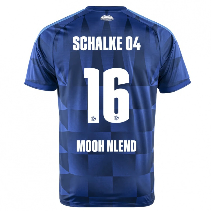 Danxen Kinder Jofranck Mooh Nlend #16 Dunkelblau Gelb Weiß Heimtrikot Trikot 2026/27 T-Shirt