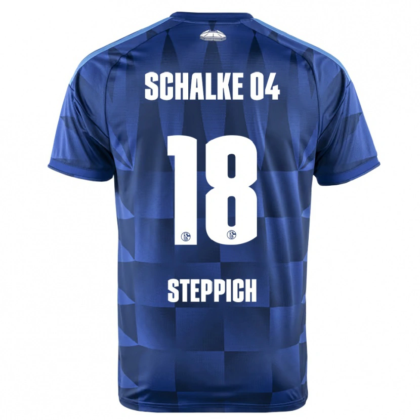Danxen Kinder Bianca Steppich #18 Dunkelblau Gelb Weiß Heimtrikot Trikot 2026/27 T-Shirt