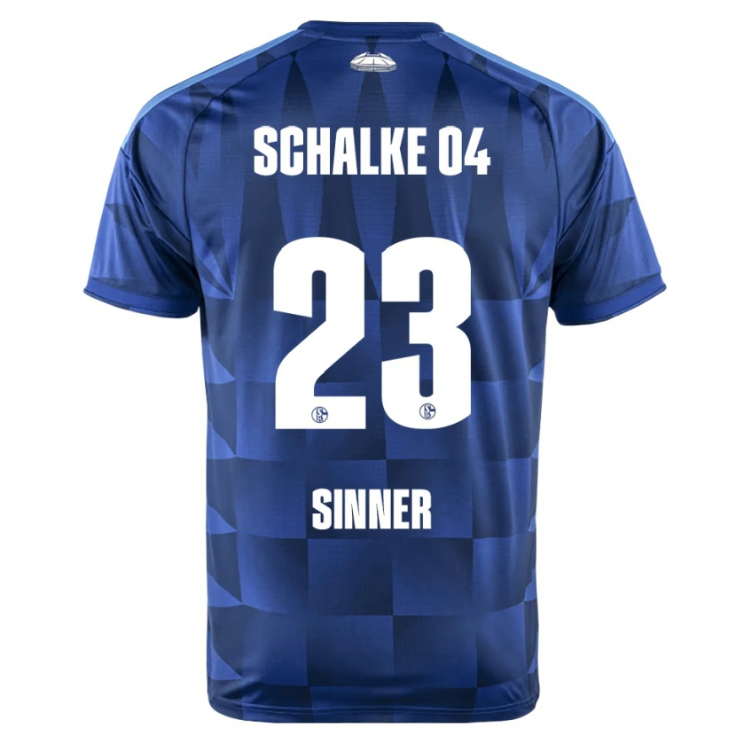 Danxen Kinder Tiffany Sinner #23 Dunkelblau Gelb Weiß Heimtrikot Trikot 2026/27 T-Shirt